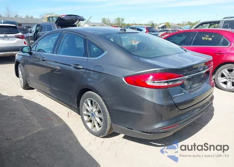 2017 Ford Fusion Hybrid Se из США, поврежденный, VIN 3FA6P0LU0HR301986